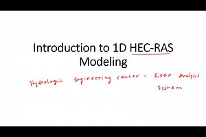 1维 HEC-RAS Modeling