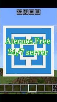 Minecraft Free aternos 24/7 hosting server #minecraft #gaming #minecraftserver #minecraftgameplay