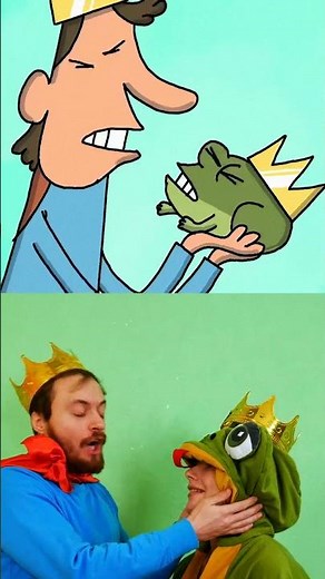 Wedding of the Frog Princess #shorts