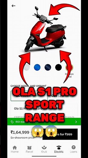 Ola S1 Pro Sport Gen-3 🔥5.2kWh Variant Full Details | Range, Price, Booking, Colours #tech #ola #ev