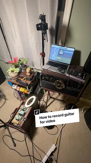 Guitar Video Recording Setup: Behind the Scenes Tutorial