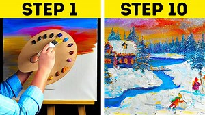 Steps to draw a masterpiece: | 5-Minute Crafts Men