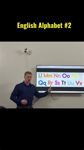 Cách phát âm bảng chữ cái tiếng Anh L đến V | Pronounce English Letters L to V