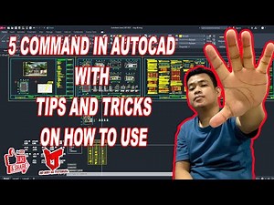 5 COMMAND IN AUTOCAD WITH TIPS AND TRICKSON HOW TO USE