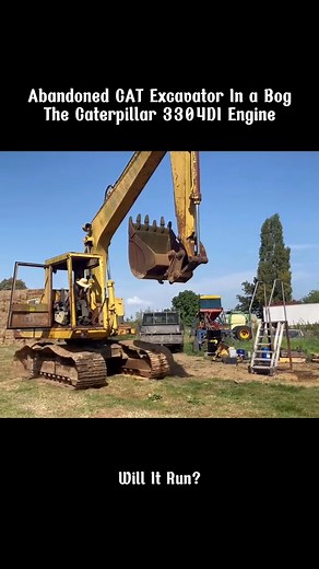 3.3K views · 35 reactions | Abandoned CAT Excavator in a bog!#restoration #recovery #willitrun #old #engine #tractor #repair #tiktok #fyp | Tube Restoration | Facebook