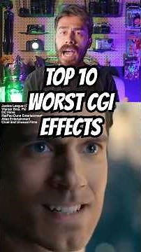 TOP 10 Bad CGI Movie Effects of All Time #movies #shorts #moviereview #cgi #movie