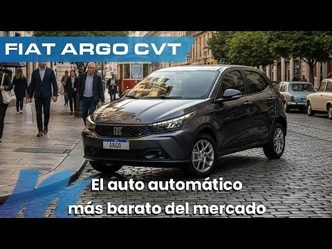 New 2026 Fiat Argo CVT | Price, engine, equipment and all features.