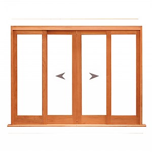 4 Sash Window -2 fixed 2 sliding | Colonial Warehouse