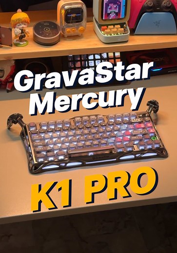GravaStar Mercury K1 Pro คีย์บอร์ดล้ำอนาคต