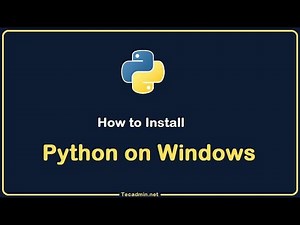 Download and Install Python on Windows 11