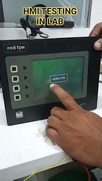 HMI TESTING IN LAB