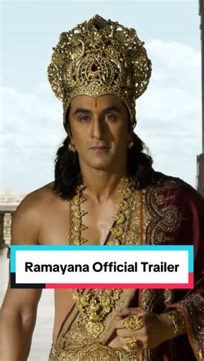 Ranbir Kapoor and Yash star in the official trailer for Namit Malhotra’s #Ramayana. Origial music by Hans Zimmer & A.R. Rahman. #ranbirkapoor ##movietok##movie##trailer