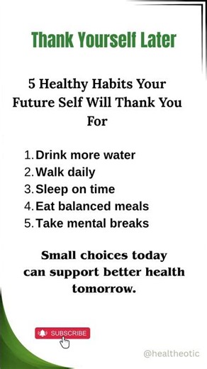 Healthy Habits For Life #healthyhabits #healthtips