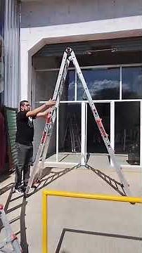DEMO| Escalera Velocity de Aluminio Multiposición 22' de #EscalerasLg