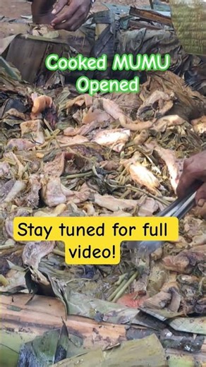 MUMU: PNG Traditional Culture #papuanewguinea #mumu #cooking #madang #exoticfood