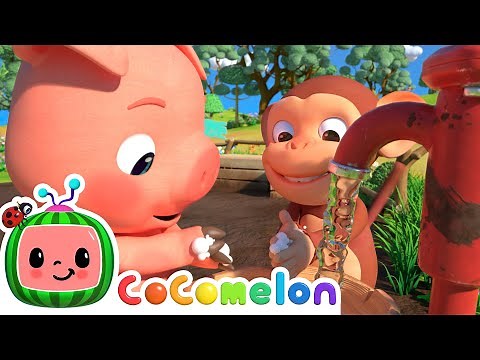 Wash Your Hands Song! | CoComelon Furry Friends | Animals for Kids