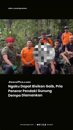 Pria berinisial Ronaldo (30) yang sempat meneror pendaki di Gunung Dempo, Kota Pagar Alam, Sumatera Selatan, akhirnya diamankan oleh tim gabungan BRIGADE, TNI, Polri, dan Basarnas. Saat ditemukan, ia masih membawa senapan angin yang sebelumnya digunakan untuk mengancam para pendaki. Berdasarkan keterangan petugas, Ronaldo mengaku mendapat bisikan gaib dari leluhurnya untuk memberi peringatan kepada pendaki. Ia diduga memaksa pendaki membuka baju dan mandi di Telaga Putri, serta mengancam akan me