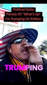 Hey USA I'm Trumping On...Remember 4 Non Blondes' "What's Up" from 1993? 🎶 That iconic song with Linda Perry belting "Hey-ey-ey" to the sky? It became an anthem for a generation. I gave it a 2026 makeover. "Trumping On" — a political satire version. I wake up in the morning and I step outside And I take a deep breath and with American pride I say hey-ey-ey USA I'm Trumping on Hey-yay USA, hey-yay USA I'm Trumping on The original was about existential confusion and screaming at the sky . This on