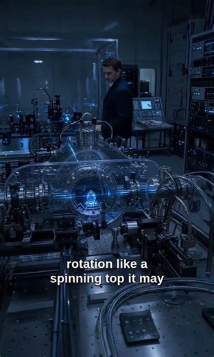 A Laser Made Atoms Spin Backward Inside a Crystal