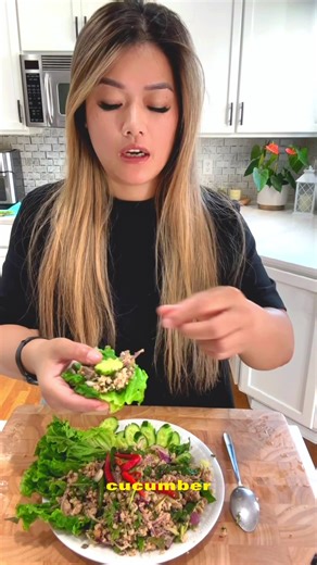 Authentic Laab Gai Recipe | Lao Minced Chicken Salad