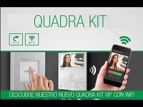 COMELIT KIT QUADRA VIP WIFI