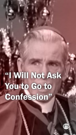 catholictv on Instagram: "Archbishop Fulton Sheen had the best stories! 😂 You can rewatch episodes of his show here on CatholicTV"