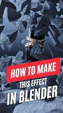 Exploding Rocks in Blender –Quick Tutorial