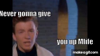 Rick Astley - Never Gonna Give You Up (Official Video) (4K Remaster) on Make a GIF