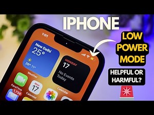 ⚡ iPhone Low Power Mode EXPOSED — What Apple Doesn’t Tell You! 🔋