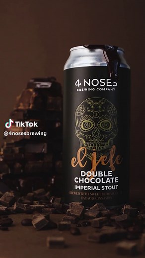 El Jefe has a new friend. Double Chocolate dropping this Friday, December 22nd. #fyp #beertok #craftbeer #stout #chocolate