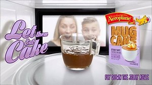 A quick and yummy treat, try NEW Aeroplane Mug Cakes! Available in Sticky Date, Caramel and Chocolate flavours. | Aeroplane Jelly