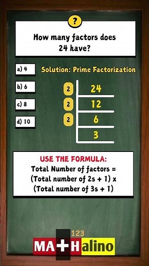 How Many Factors in 24? Learn It Fast! 🤯