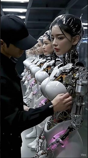 AI Robot Assembly Line Is Giving Sci-Fi Movie Vibes 🤯