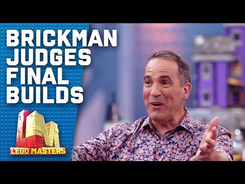 Brickman judges the Grand Finale LEGO builds | LEGO Masters Australia 2020