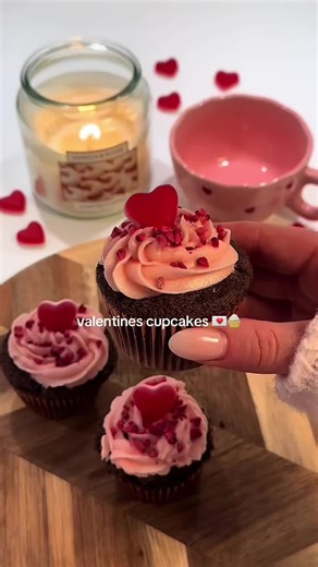 Delicious Valentine’s Chocolate Cupcakes Recipe