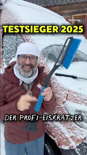 Ein Zug, Eis weg ❄️ Der Eiskratzer, der wirklich funktioniert – mein Winter-Gamechanger