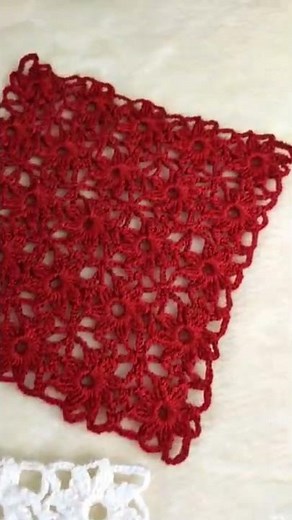 Easy Flower Lace Crochet
