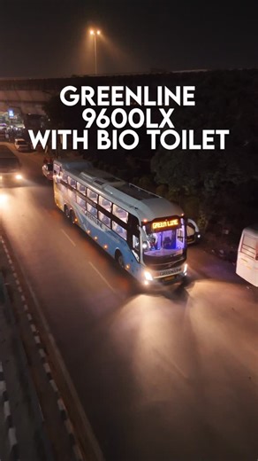 Green Line Services on Instagram: "Long journey? We’ve cracked the code. 🚍💤 Green Line Buses now come with bio-toilets, plush sleeper berths, extra legroom and all the comfort we know you deserve. Whether you’re travelling across the state or across your sleep cycle — just lay back, plug in, unwind and wake up at your destination. 🟢 Travel Smart. Travel Spacious. Travel Green Line. ⸻ ( bio toilet bus services, intrastate bus with restroom, sleeper bus with toilet, comfortable long distance bu