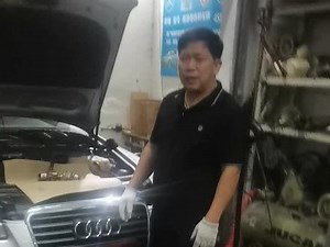 奥迪a6报p2178故障码处理方法