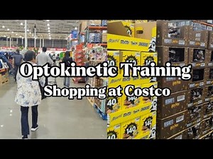 (1080p) Grocery Shopping at Costco | Optokinetic Training for Concussion & Visual Motion Sensitivity