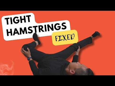 Hamstring Stretch Routine for Beginners at Home (No Equipment!)