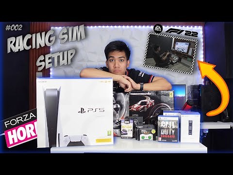 Setting Up My PS5 Racing Rig|Thrustmaster T500RS