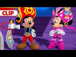 Mickey Goes on a Pirate Adventure 🏴‍☠️ | Mickey Mouse Funhouse | ‪@disneyjr‬