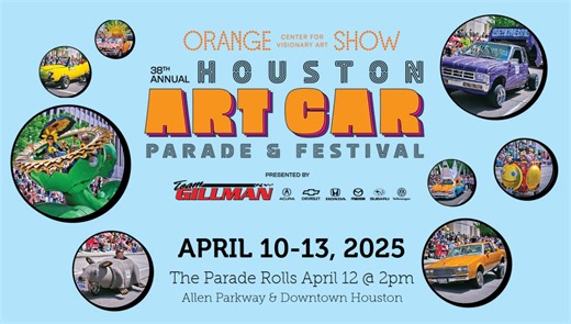 Art Car Parade April 12 Schedule: Main Street Drag, Art Car Sneak Peek