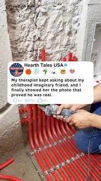 My therapist kept asking about my childhood imaginary friend, and I finally showed her the photo…