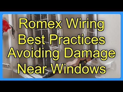 Romex Wiring Best Practices Avoiding Damage Near Windows