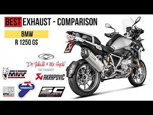 BEST Exhaust Sound - BMW R 1250 GS / Yoshimura, Mivv, SC-Project, Akrapovic