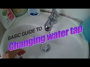 Quick Video Guide to changing a basin tap (Singapore DIY)
