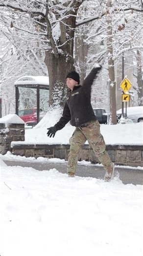 Virginia Tech Snow Day Aesthetic ❄️