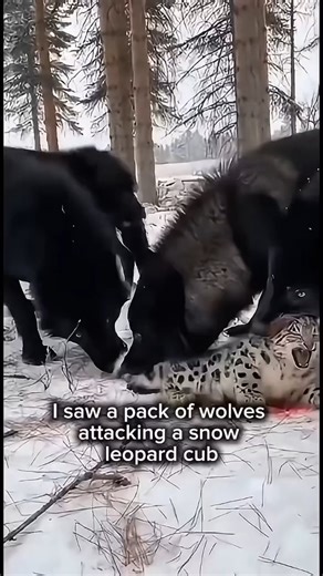 animals 🐎 plannet on Instagram: "The Guardian of the Tundra The Alaskan wind howled like a choir of ghosts as Aston, a seasoned woodsman born and raised in the Brooks Range, trekked through the deep powder. He was used to the harshness of the north, but today, something felt off. Above the whistling wind, he heard a desperate, high-pitched yowl. Following the sound toward a jagged rock formation, Aston stopped cold. A lone snow leopard cub—likely strayed far from its usual mountain territory—wa